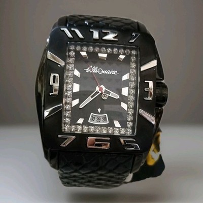 Armbanduhr BILLIONAIRE ''PORTO CERVO'' BY CHRONOTECH Gehäuse schwarz NEU