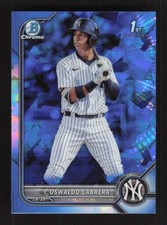 Oswaldo Cabrera 2022 Bowman Sapphire Edition #BCP-17