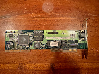 SPEA V7 VIDEOSEVEN VEGA Plus VLB Grafikkarte ALI ALG2228 1MB DRAM V1.04V
