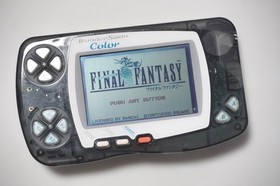 WonderSwan Color console crystal black Excellent Japan system US Seller