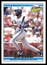 Joe Carter 1992 Donruss #677 Blue Jays MLB READ FREE SHIPPING AutographDen