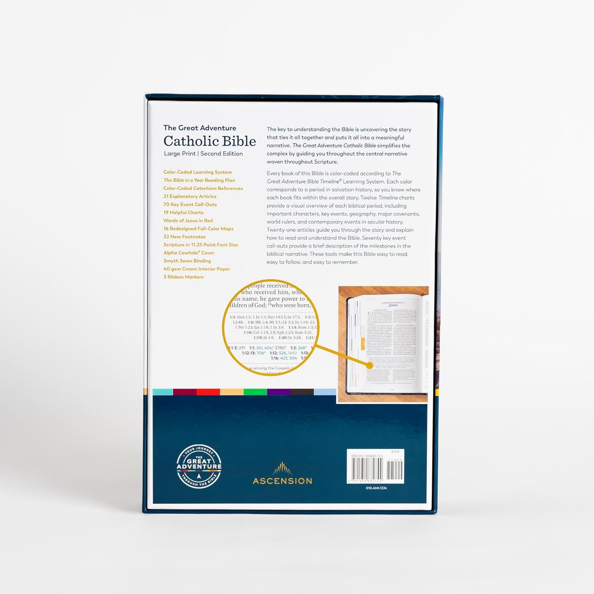The Great Adventure Catholic Bible, Second Edition (Large Print