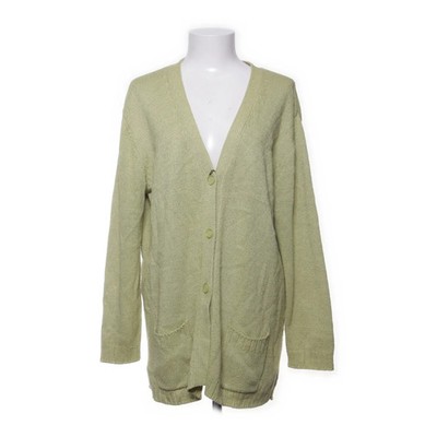 Strickjacke, Damen, Größe: L, Grün, Acryl/Baumwolle/Polyamid, Fischgräte #FWB
