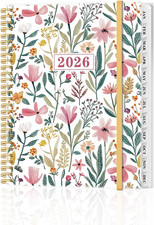 2026 Planner - Weekly and Monthly Planner from Jan 2026 - Dec 2026, Spiral Plann