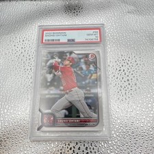 Bowman Shohei Ohtani #68 2022 PSA 10 Los Angeles Angels Baseball Card