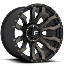 22x10 Fuel D674 Blitz 6x5.56x139.7 -18 Matte Black Tint Wheels Rims Set4 106.