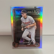 Topps 2024 Update Series Rainbow Foil Coby Mayo Rookie Debut #US282 Orioles MLB