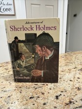 Adventures of Sherlock Holmes by A Conan Doyle Whitman Publishing, 1955