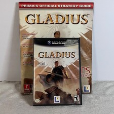Gladius CIB Complete With Prima Strategy Guide Nintendo GameCube 2003 Prima's