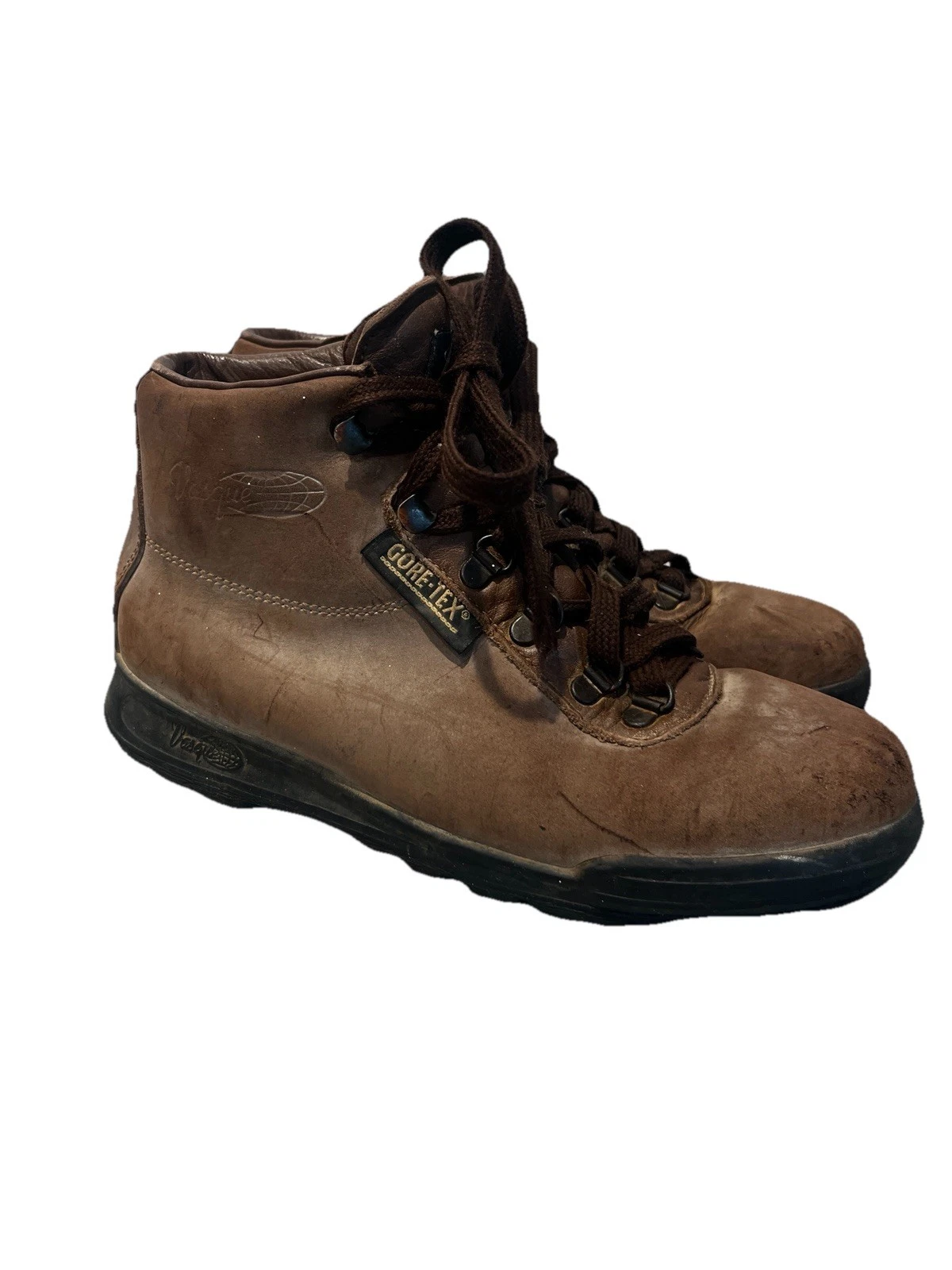 Vintage Vasque GoreTex Sundowner Skywalk 7531 Hiking Boots Women 8M Made Italy