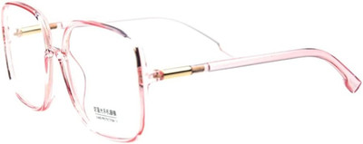 Woman'S New Retro Blue Light Blocking Glasses Big Frame Nerd Eyeglasses Frame an