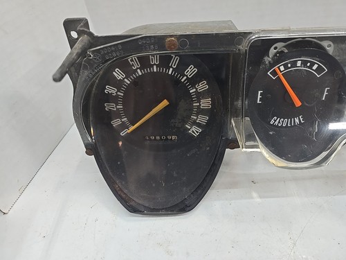 MOPAR 1970-1974 E-BODY BARRACUDA/CHALLENGER GAUGES CLUCTER SPEEDOMETER NON-RALLY - Picture 2 of 16
