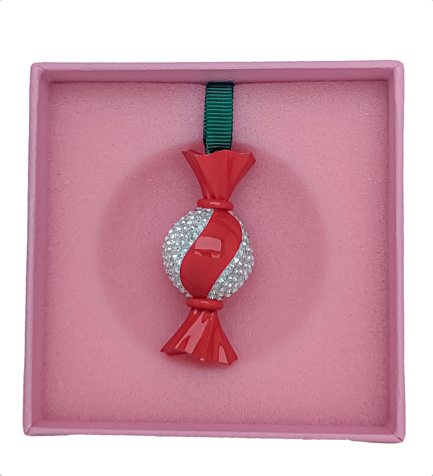New SWAROVSKI Holiday Cheers Dulcis Festive Candy Ornament w Gift Box 5655439