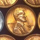 1941-D GEM BU WHEAT CENT - STUNNING! - SUPER CLEAN - BRICK RED COLOR & STRIKE!