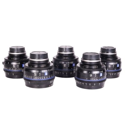 Zeiss CP.3 Lens Set 15mm 25mm 35mm 50mm 85mm EF Mount (Free Shipping)