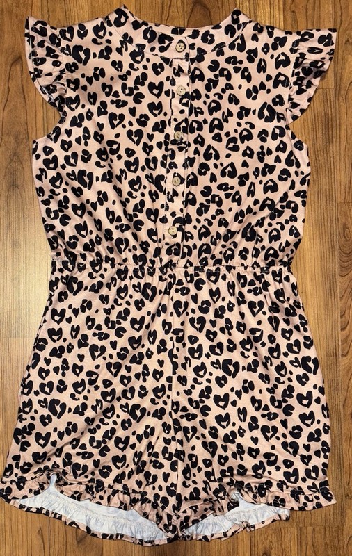 Besser Bay Girls Shorts Romper Size 150 (12) Leopard / Cheetah Print