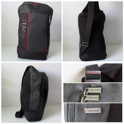 TAG Heuer Backpack Sling Bag - Authentic - Ballistic Nylon - Ex Cond  15''x9''x5''