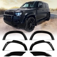 KOTFLÜGELVERBREITERUNGEN GLÄNZEND SCHWARZ FÜR LAND ROVER DEFENDER 130 L663 2020+