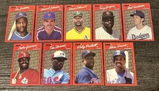 1990 Donruss Baseball Bonus MVP Set, With Smoltz/Glavine Variation.