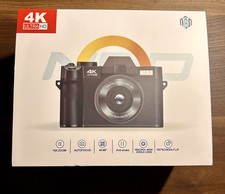 NBD Digital Camera 4K Ultra HD 48MP All-in-One Vlogging Camera with Wide Angle L