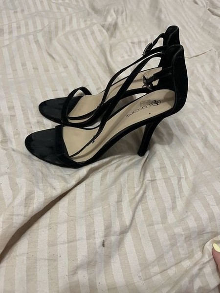 Women Heels Black 37.5