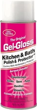 Original Gel Gloss Kitchen and Bath Polish Protector, 12oz. Aerosol Can,... 