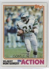 1982 Topps In Action Wilbert Montgomery #453 uk2