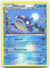 Primal Clash Whiscash 40/160 Lightly Played Pokemon Reverse Holo UC Tcg Card
