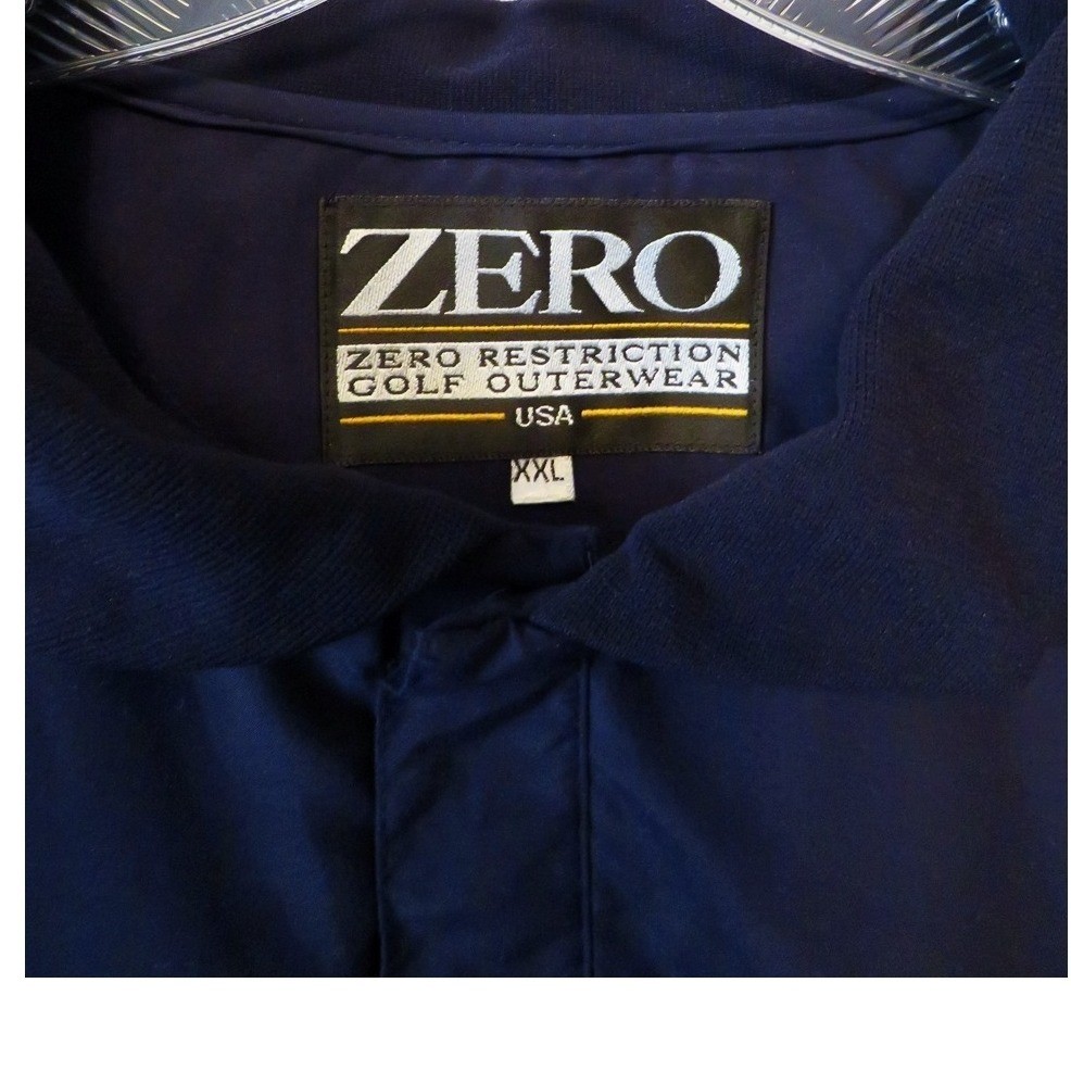 Zero Restriction Golf Pullover Jacket XXL Navy Bl… - image 10