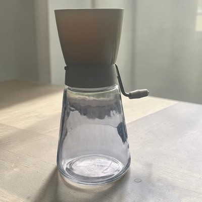 Gemco Nut Spice Grinder | Vintage MCM | Glass Bottom | USA Made | EUC | 1970s
