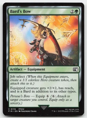 Bard's Bow #174 (NM) Final Fantasy FIN Magic MTG