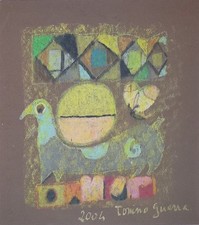 Tonino Guerra | 2004 | pastello su carta