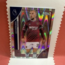 Topps 2025-26 Chrome Premier League Freddie Potts Parallel #186 West Ham United