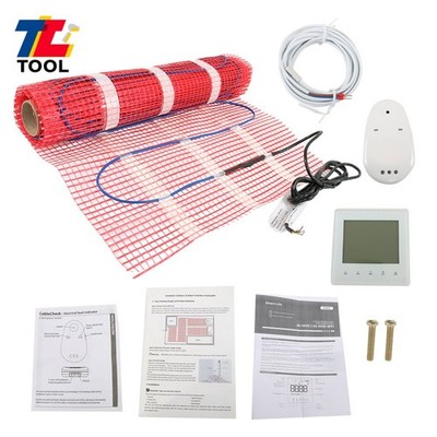 15 Sqft Floor Heating Mat 120V 1.5Amp 180W Electric Radiant Floor Heating System