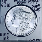 1899 O BU GEM MORGAN SILVER DOLLAR UNC MS+++ U.S. MINT RARE COIN 6959