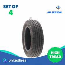 Set Of 4 Used 19560r15 Michelin Defender Th 88h - 8-9.532