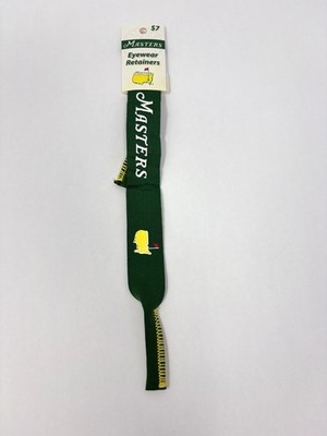 Masters Golf Eyewear Retainer Strap   Augusta National   Green   New with Tag