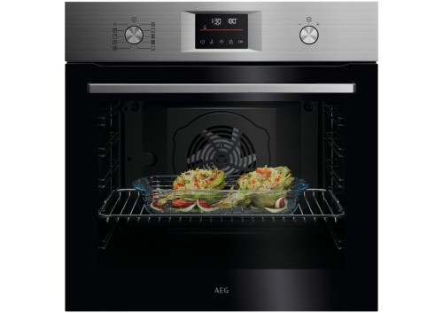 Aeg OU5PB40SM – Einbau-Backofen 5000 Surroundcook®, Edelstahl, Pyrolyse & Antifi-image
