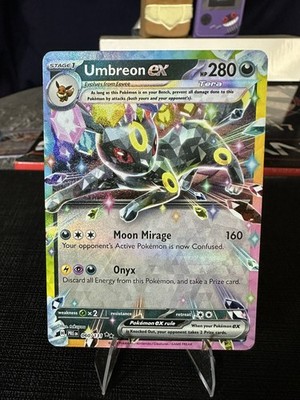 Umbreon ex 060/131 Prismatic Evolutions Double Rare Pokemon