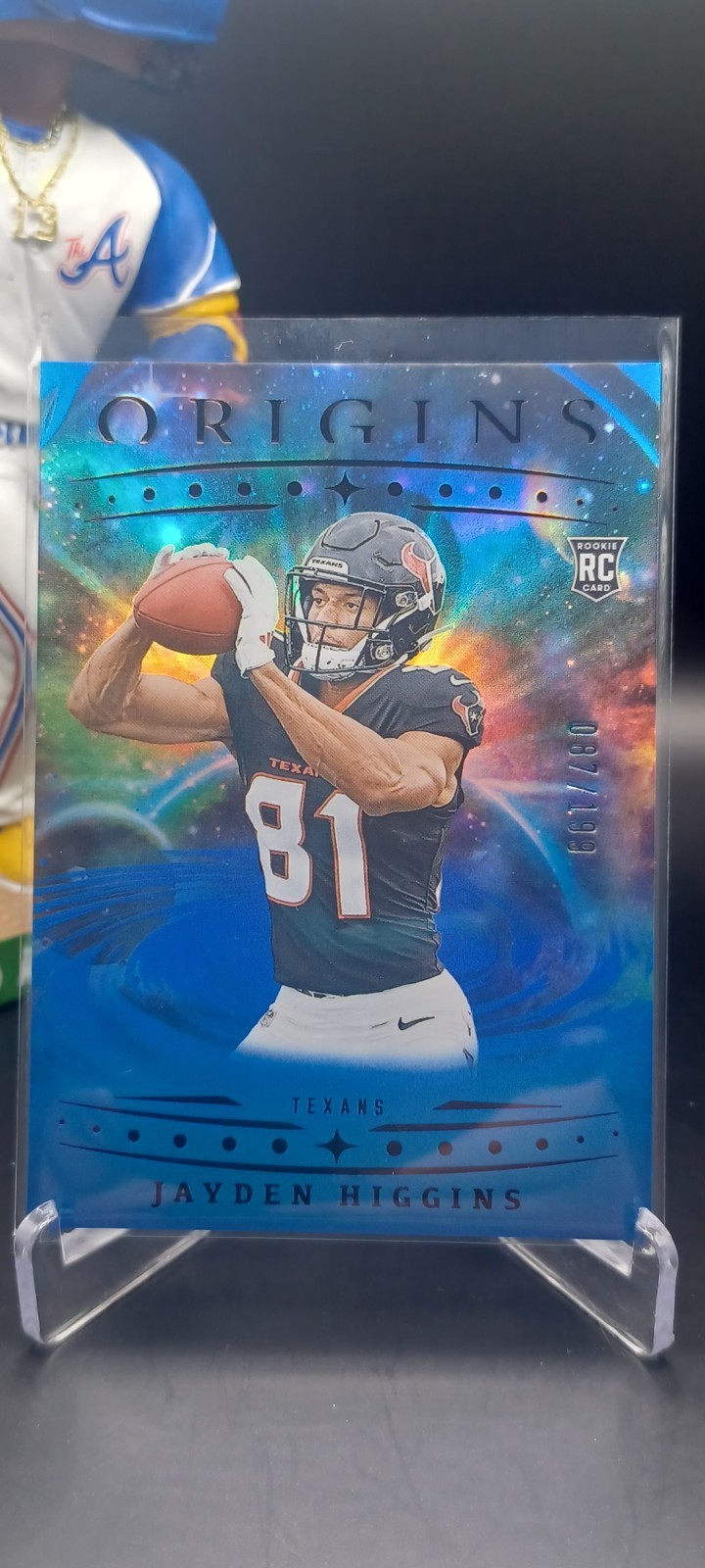 🔥Jayden Higgins (RC)🔥Blue /199🔥2025 Panini Origins Rookies #132 - Texans