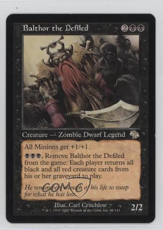 Balthor the Defiled Magic: Judgment #61 2002