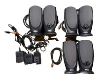 Juego de altavoces para computadora de escritorio Dell A215 0D3431 audio multimedia