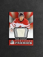 2012-13 SP Game Used Edition Mark Scheifele Team Canada Fabrics Patch #TC-19