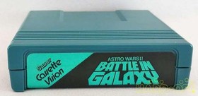 Epoch Cassette Vision Astro Wars II Battle In Galaxy Cartridge Box 1984 Japan JP