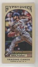 2011 Topps Gypsy Queen Mini Red Gypsy Queen Back Jaime Garcia #190 0j5