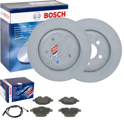 BOSCH BREMSSCHEIBEN 330mm + BELÄGE HINTEN passend für BMW 5er F11 Touring/Kombi