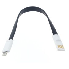 For iPhone 5 6S 7 8 Plus Charger Short USB Cable Cord Power Wire Fast Charge