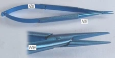 Titanium Straight Needle Holder 11mm long Blades Ophthalmic Surgical Instruments