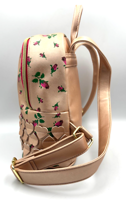 Big Buddha Floral Mini Backpack Pink Faux Leather Gold Hardware‎ Small Bag Big Buddha Backpacks for Women on Sale up to 90% Off: Poshmark main image 2
