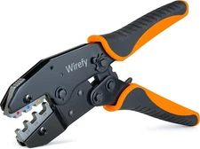 Crimping Tool For Heat Shrink Connectors - Ratcheting Wire Crimper - Pliers
